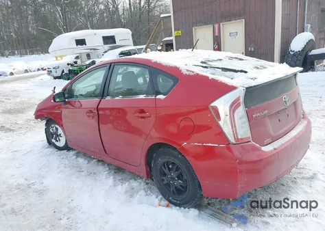 2012 Toyota Prius Two from USA, damaged, VIN JTDKN3DU8C5440080